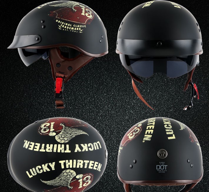  new goods american touring helmet sun Class built-in Harley correspondence 