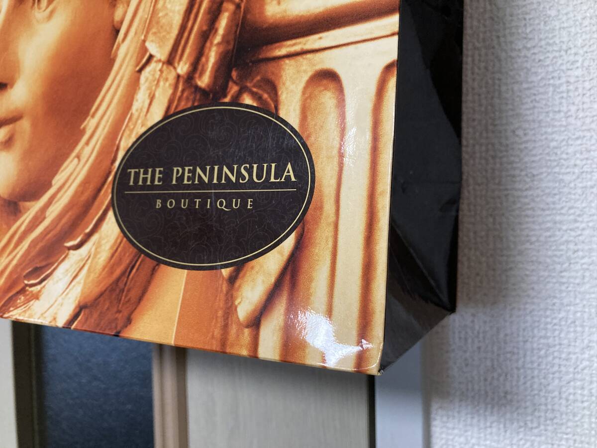 ★香港 ペニンシュラホテル ブティック HongKong THE PENINSULA HOTEL ショップ袋 紙袋 手提げ袋 ペーパーバッグ ギフトバッグ 光沢あり_画像5