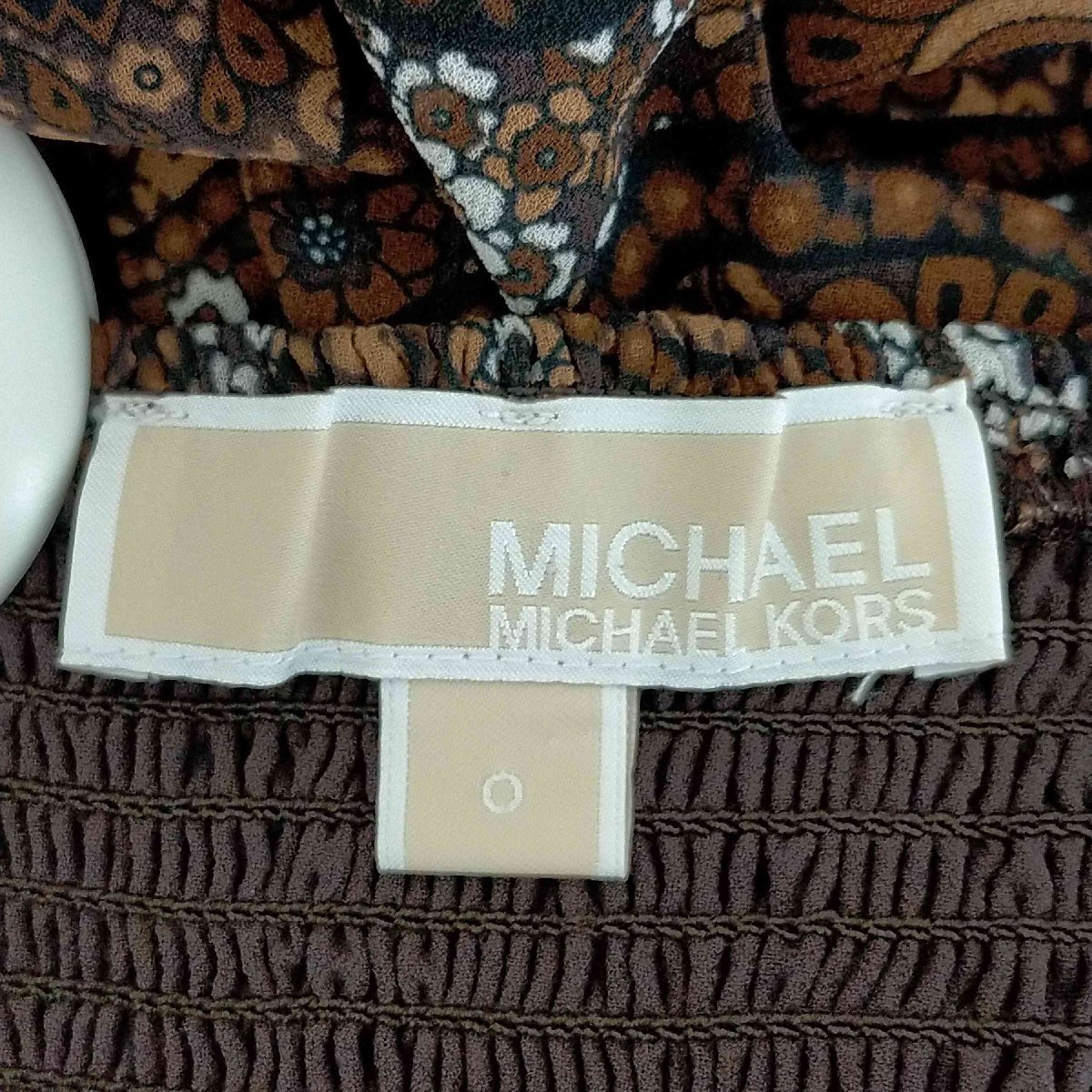 Michael Michael Kors(マイケルマイケルコース) Paisley Georgette S 中古 古着 0105_画像6