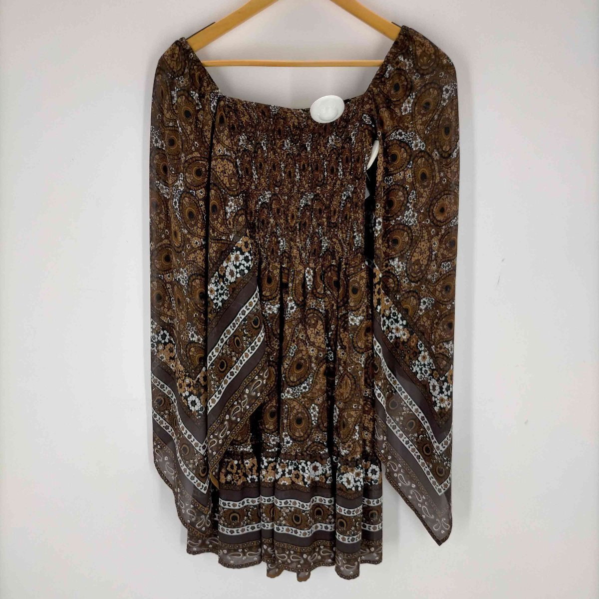 Michael Michael Kors(マイケルマイケルコース) Paisley Georgette S 中古 古着 0105_画像2