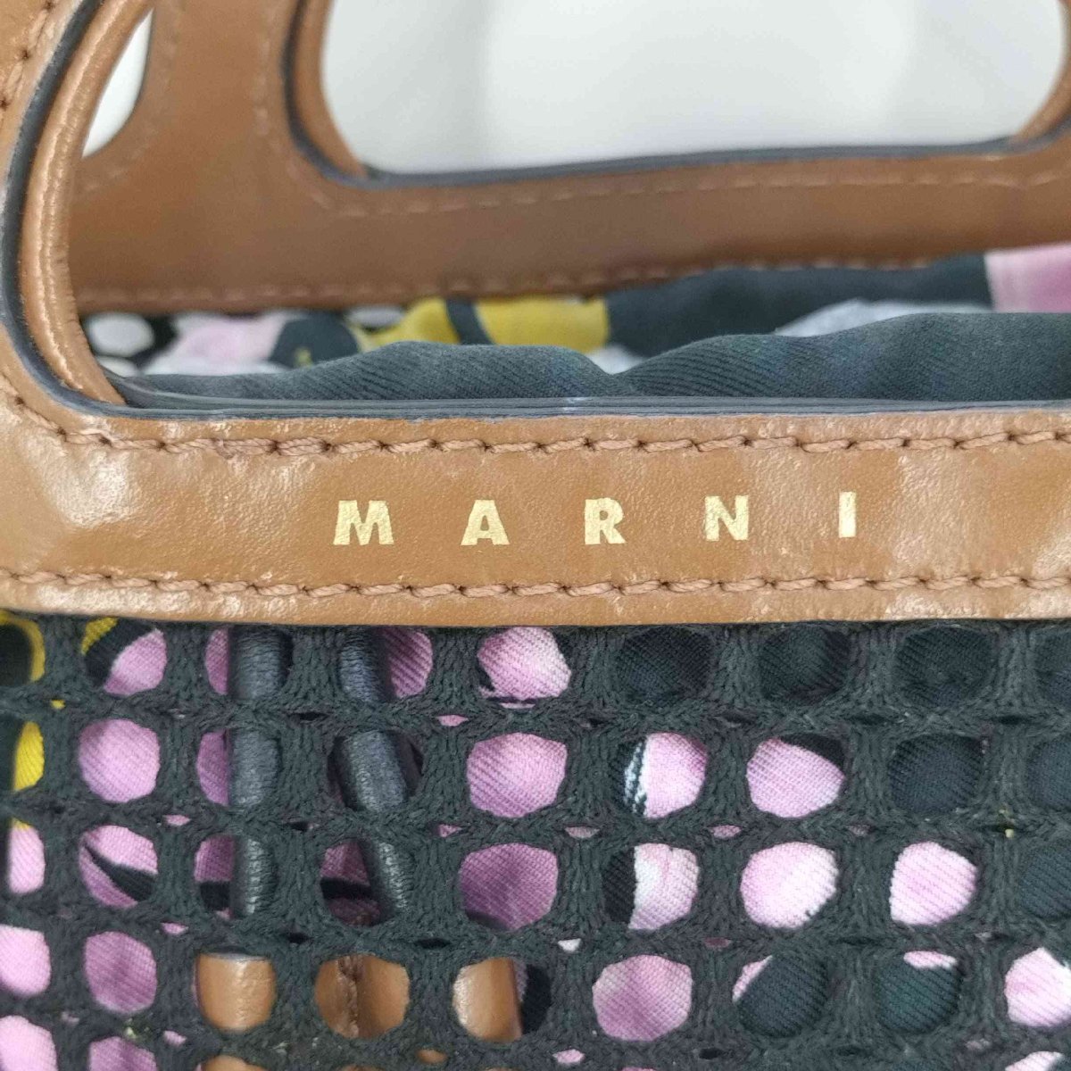 MARNI(マルニ) トロピカルプリント バスケットバッグ レディース 表記無 中古 古着 0135_画像6