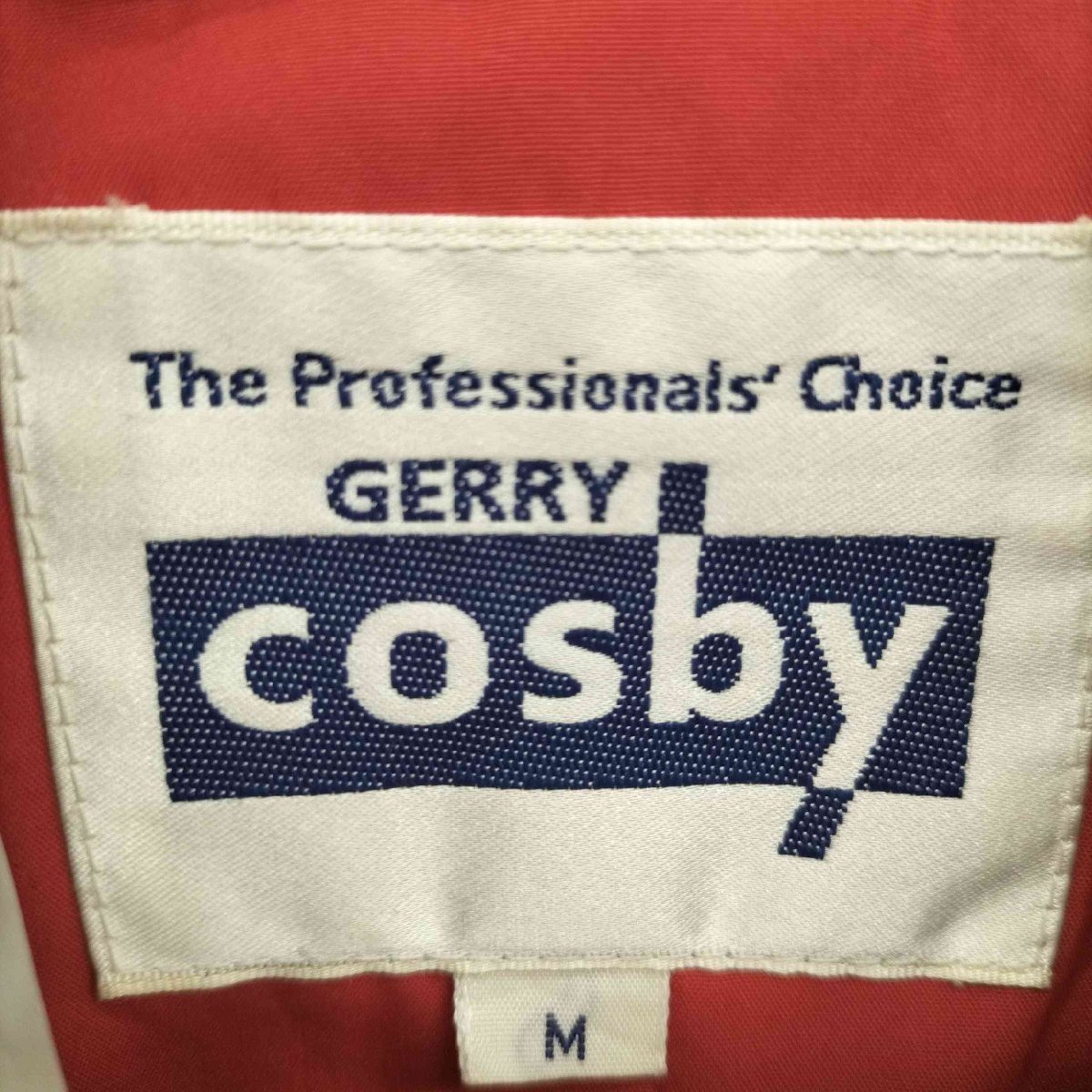 GERRY cosby(ジェリー コスビー) 裏地フリースパイピングナイロンジャケット メンズ JPN：M 中古 古着 0223_画像6