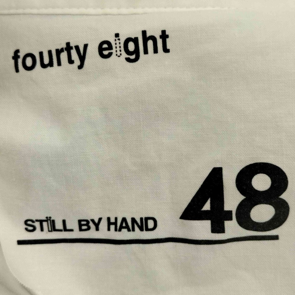 STILL BY HAND(スティルバイハンド) fourty eight ストライプシャツ メンズ JP 中古 古着 0323_画像6