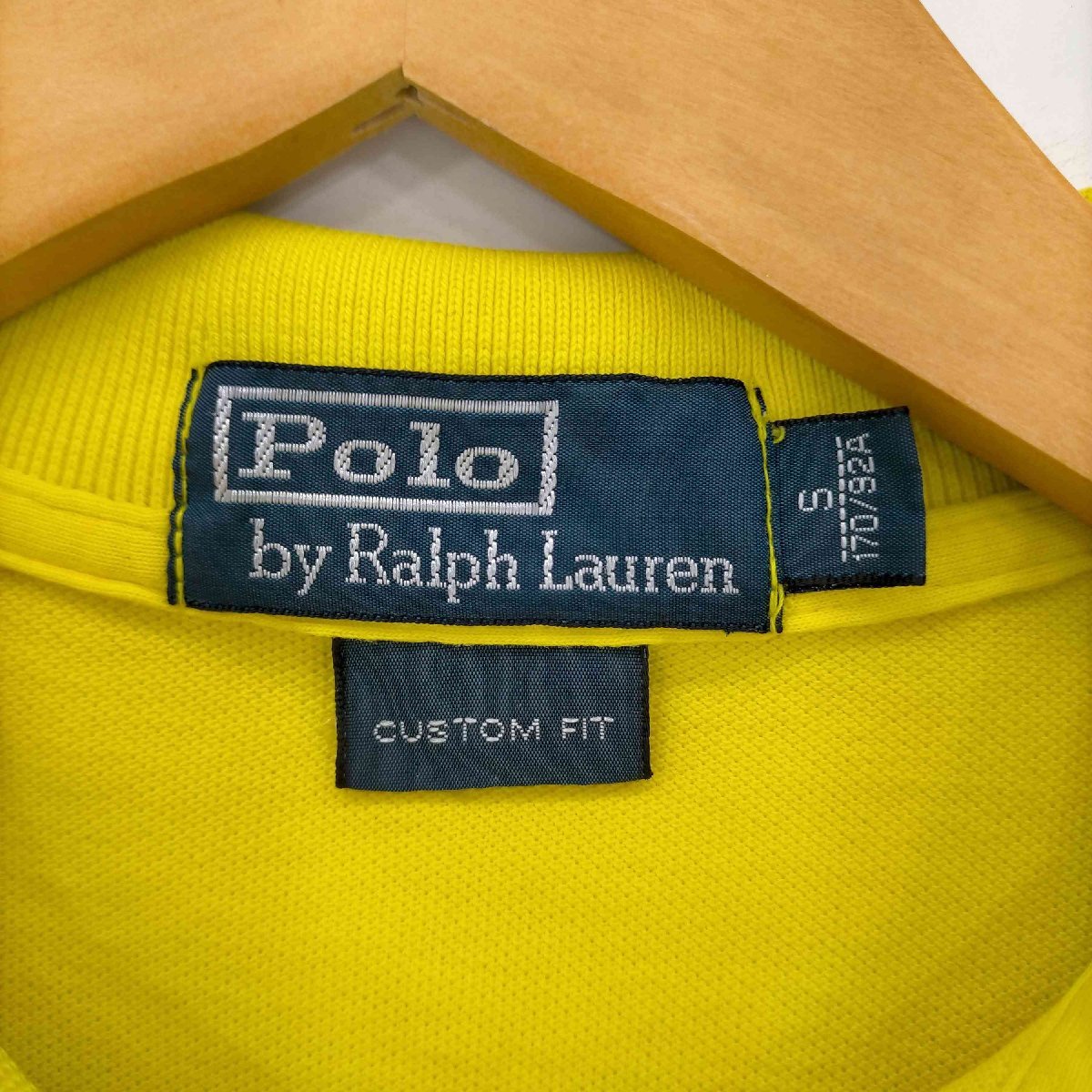 Polo by RALPH LAUREN(ポロバイラルフローレン) CUSTOM FIT ポニー刺繍 S/ 中古 古着 0207_画像6
