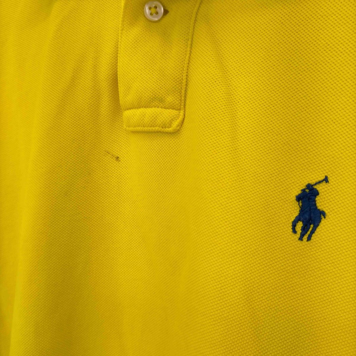 Polo by RALPH LAUREN(ポロバイラルフローレン) CUSTOM FIT ポニー刺繍 S/ 中古 古着 0207_画像4