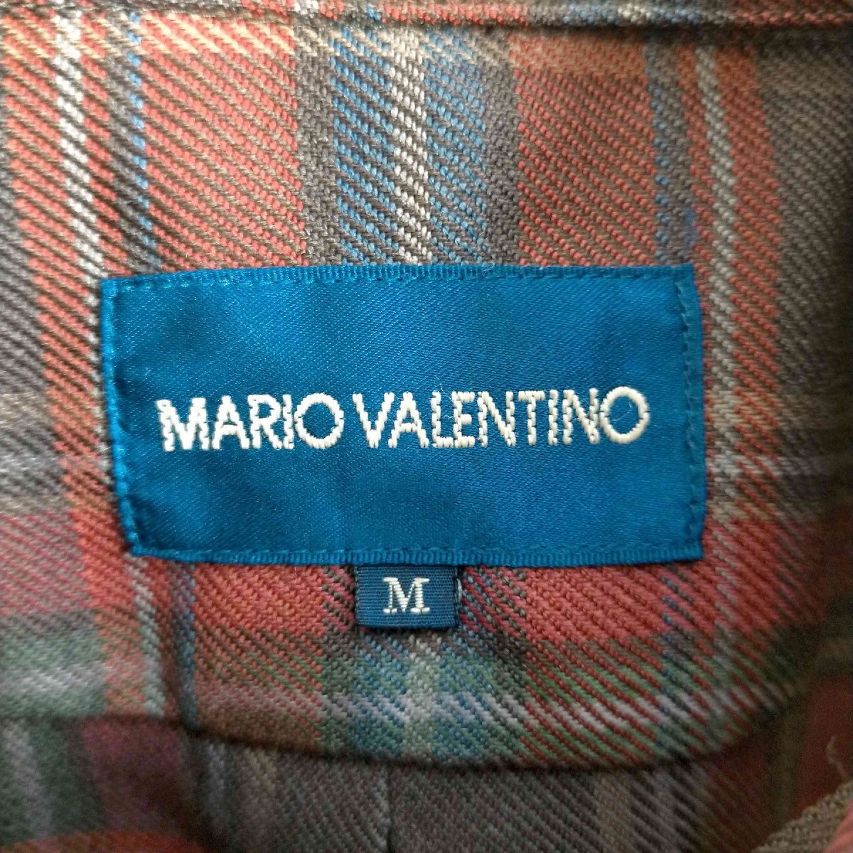 MARIO VALENTINO(マリオバレンチノ) ロングスリーブチェックシャツ メンズ JPN：M 中古 古着 0428_画像6
