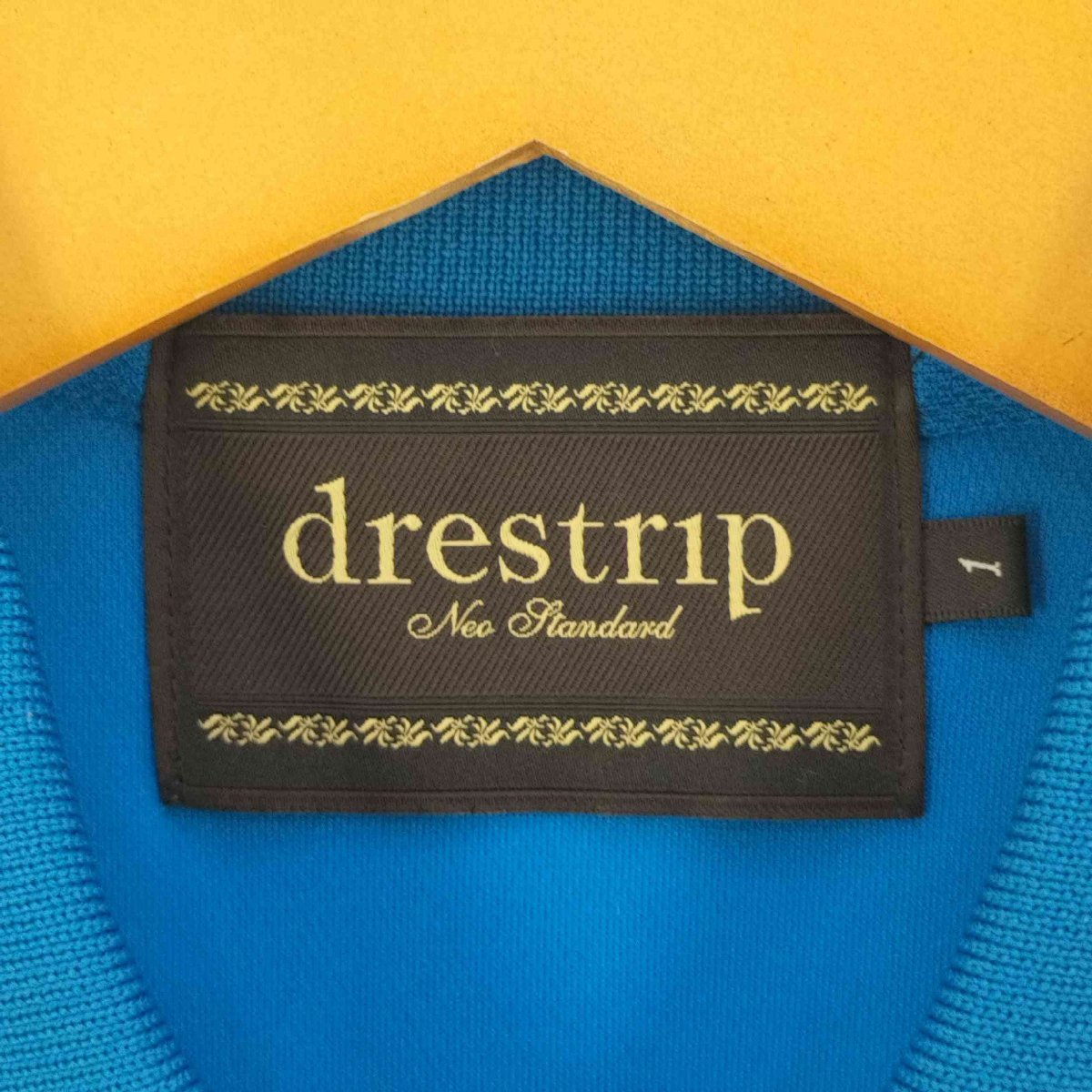 drestrip(ドレストリップ) ロゴ刺繍 ポロシャツ メンズ 1 中古 古着 0807_画像6