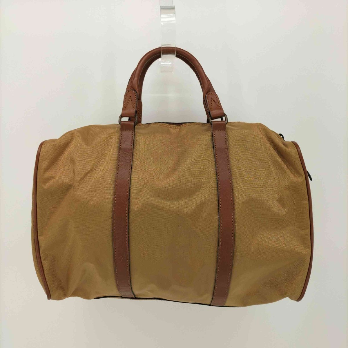 LANCEL(ランセル) ナイロン レザー ミニボストン バッグ レディース 表記無 中古 古着 0904_画像2