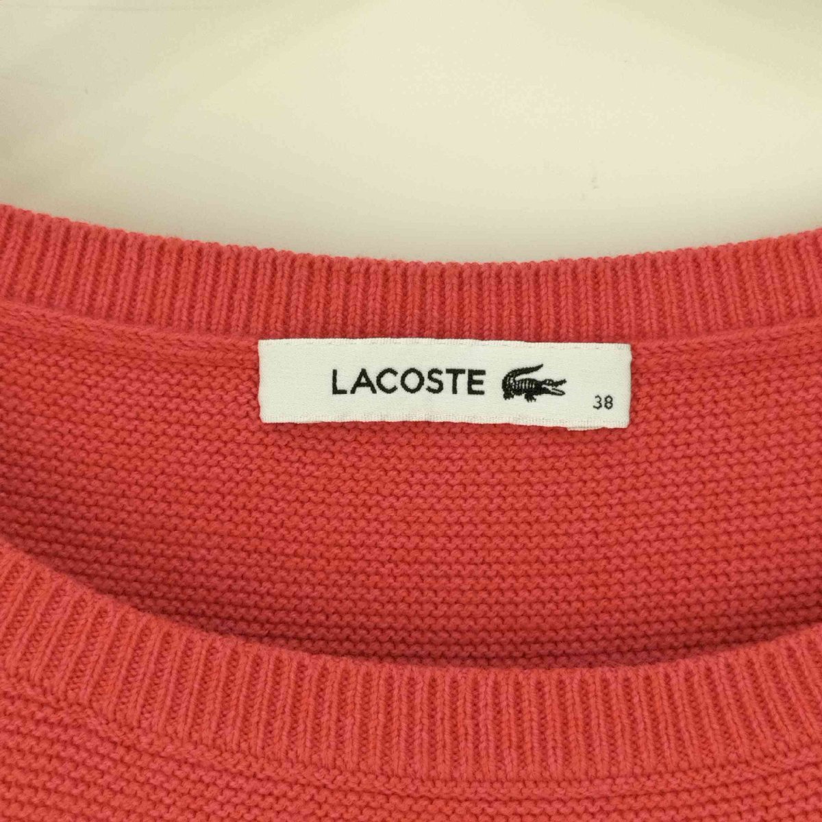 LACOSTE(ラコステ) グラデーションニットワンピース レディース EUR：38 中古 古着 0808_画像6