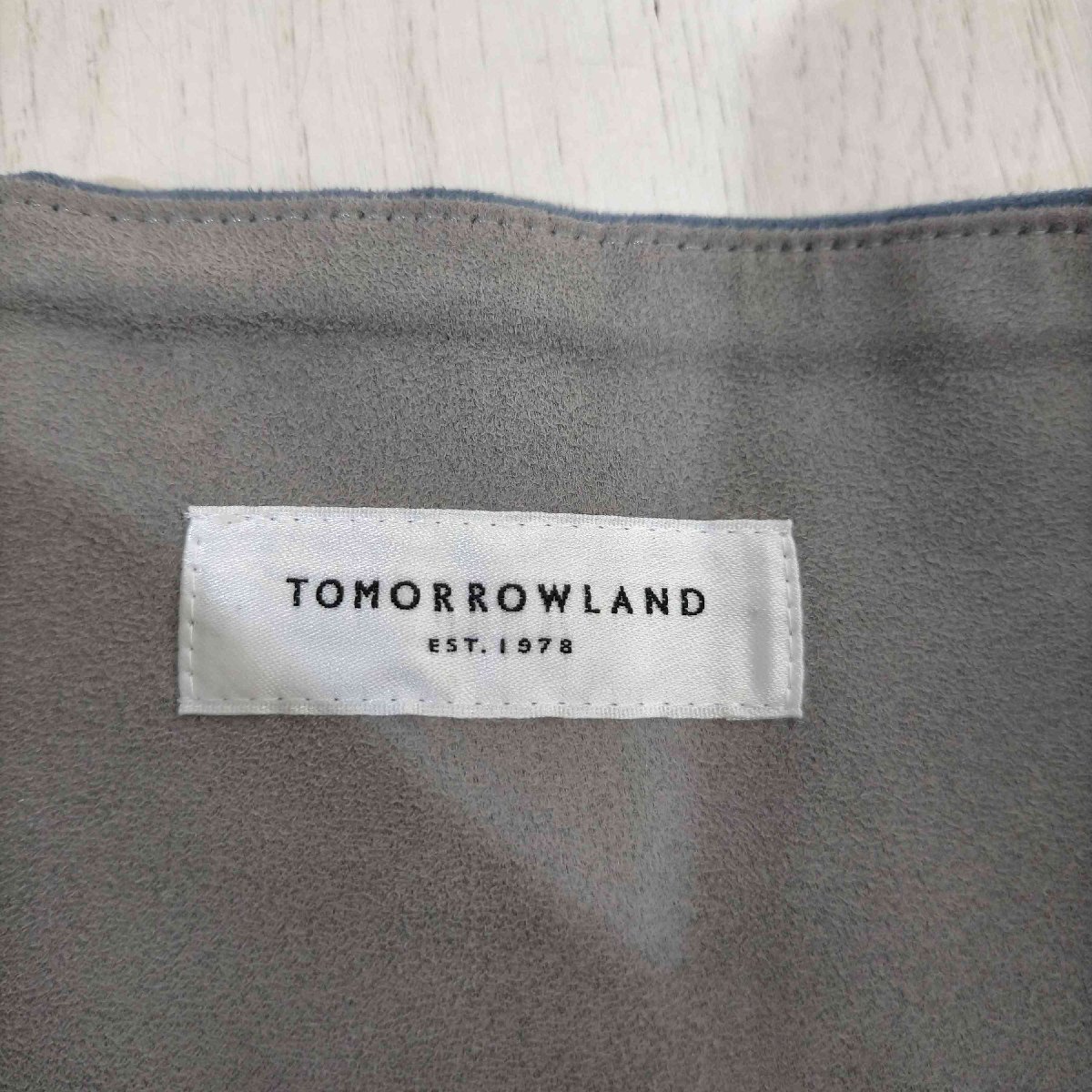 TOMORROWLAND(トゥモローランド) フェイクスエードラップスカート レディース スカート レディ 中古 古着 0654_画像6