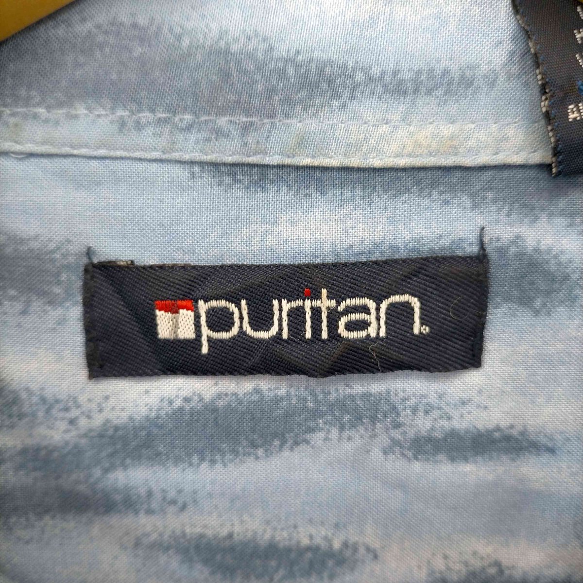 PURITAN(ピューリタン) 90S レーヨン100% ハワイアンプリント S/S シャツ メンズ 3 中古 古着 0244_画像6