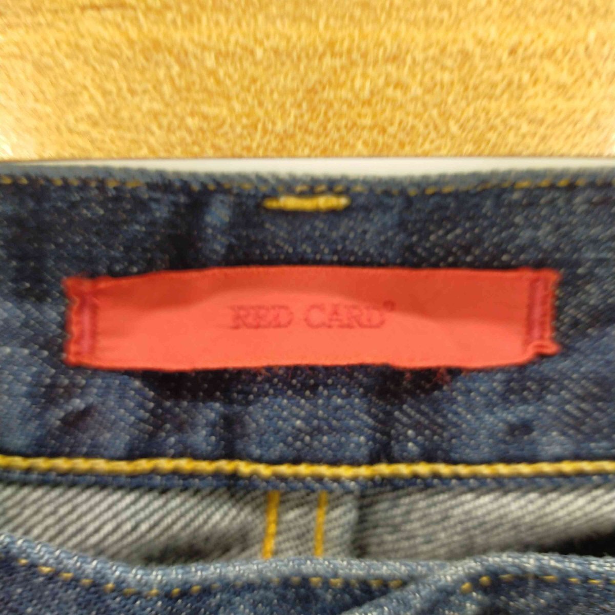 RED CARD(レッドカード) ボーイフレンドデニムパンツ レディース 23 中古 古着 0446_画像6