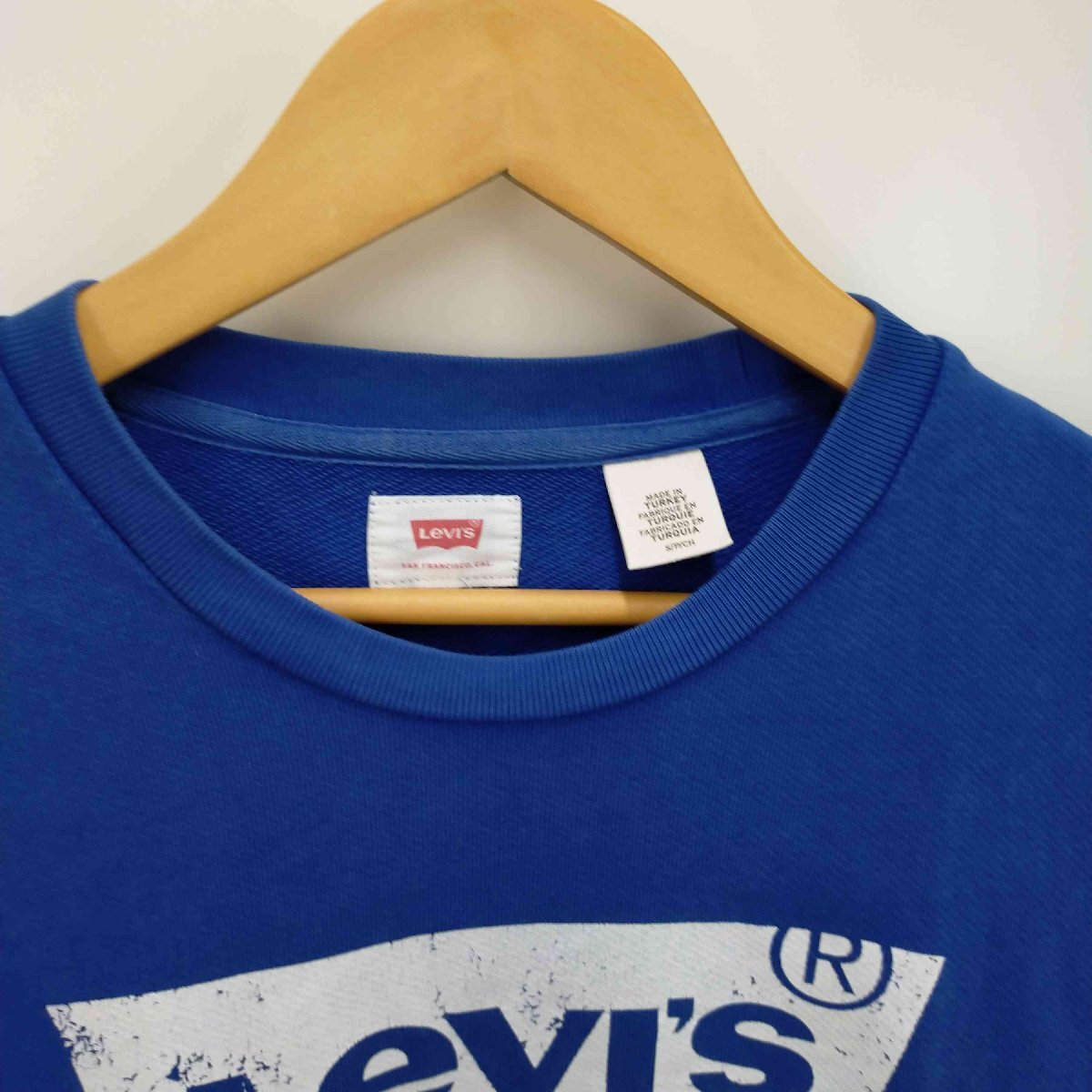LEVI STRAUSS&CO(リーバイス) クルーネックプリント長袖Tシャツ メンズ S 中古 古着 0929_画像3