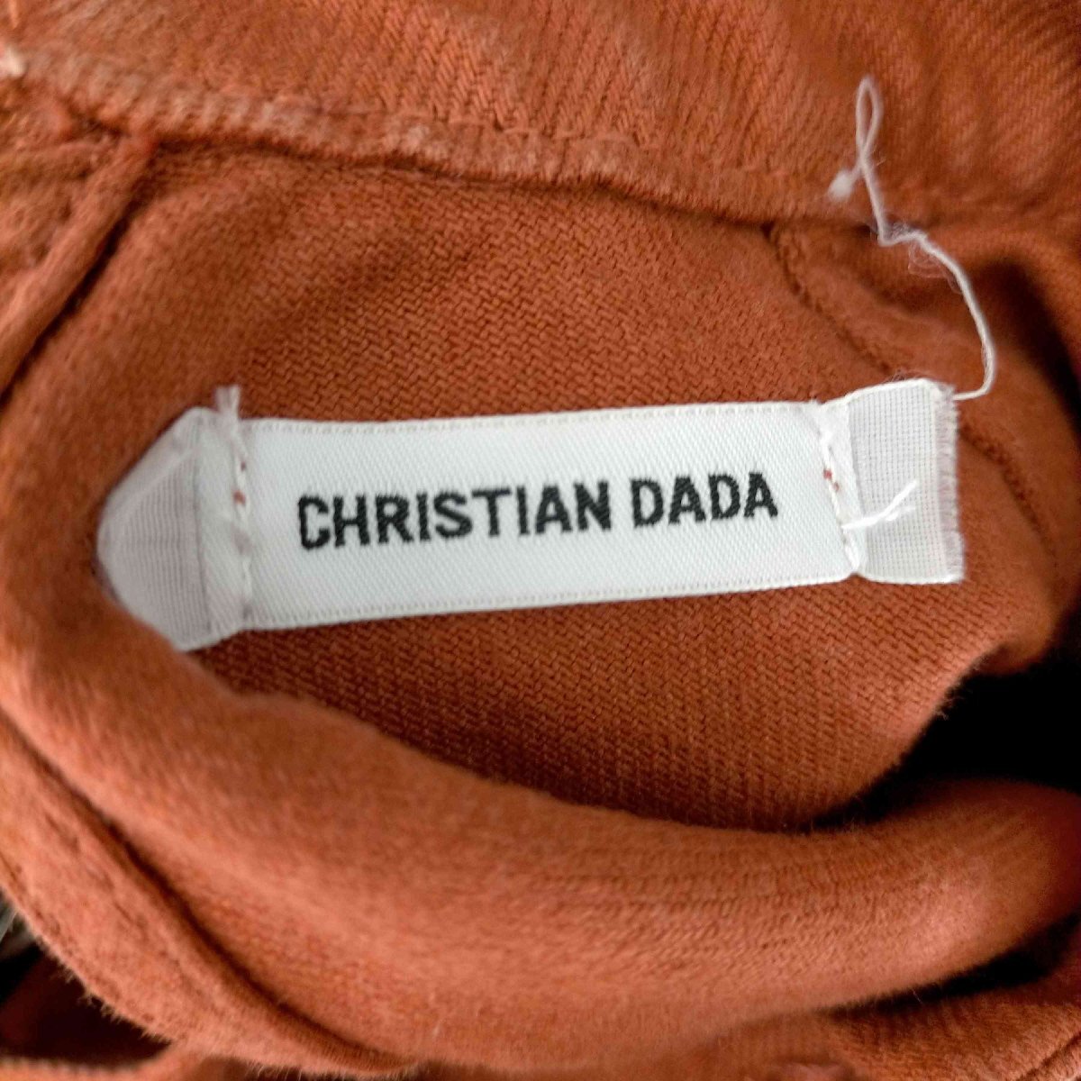 CHRISTIAN DADA(クリスチャンダダ) 17AW バックベルト デニムトラッカージャケット レデ 中古 古着 1005_画像6