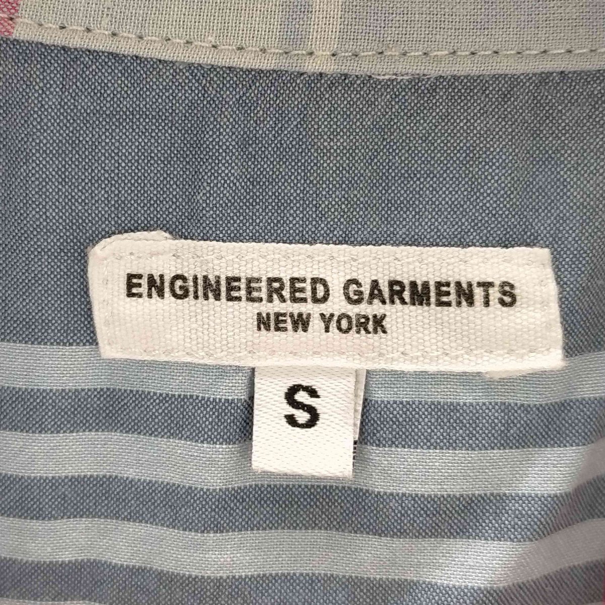 Engineered Garments(エンジニアードガーメンツ) オープンカラーマルチポケットチェックシ 中古 古着 0102_画像6