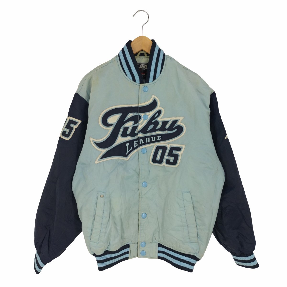 FUBU(フブ) 裏キルティング 中綿 スタジャン スタジアムジャケット メンズ 95 中古 古着 0927_画像1