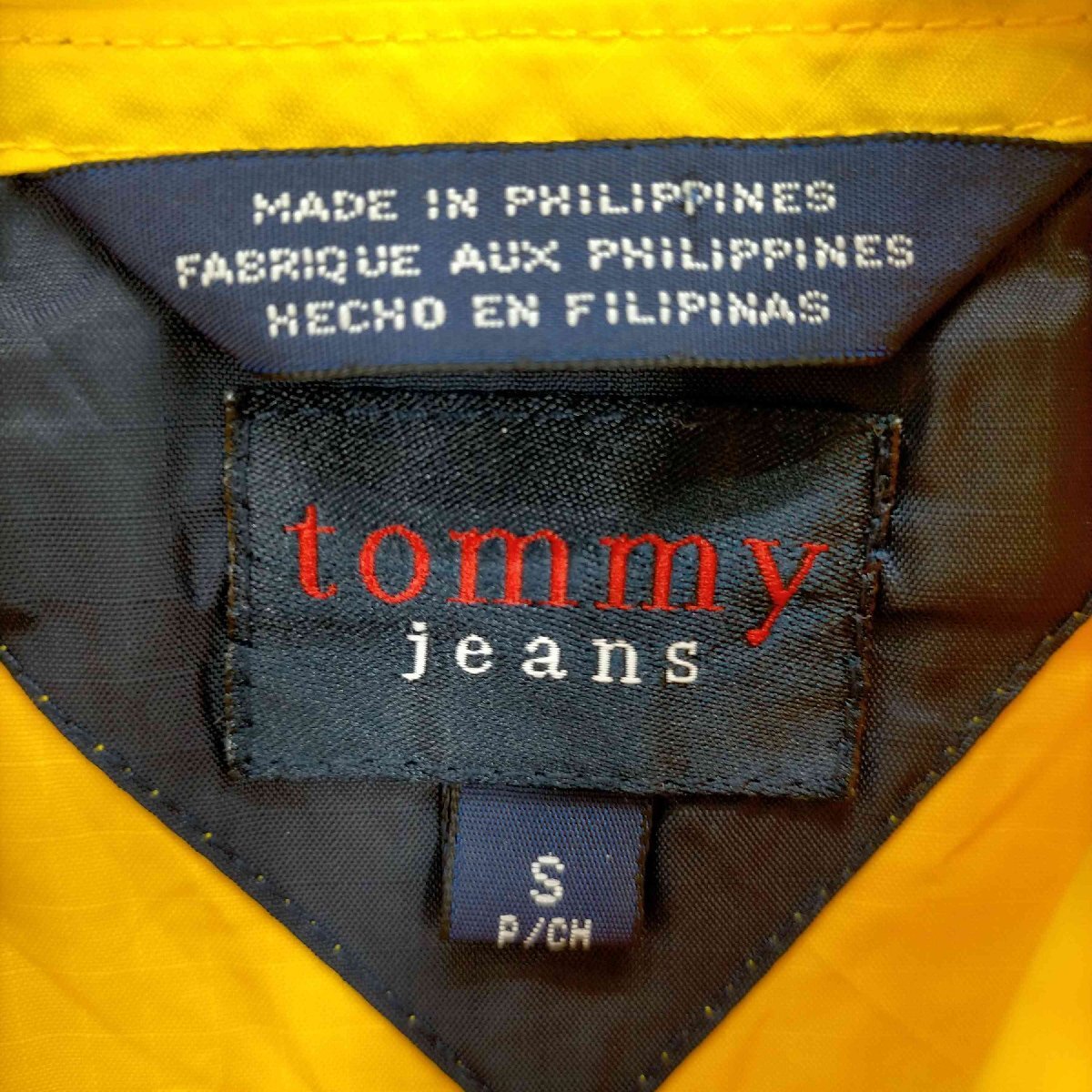 tommy jeans(トミージーンズ) ナイロンアノラックパーカー メンズ JPN：S 中古 古着 0747_画像6