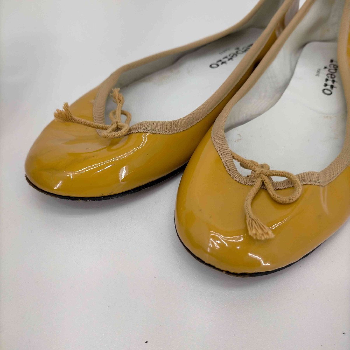 repetto(レペット) MADE IN FRANCE CENDRILLON パテントバレエシューズ レ 中古 古着 0823_画像5