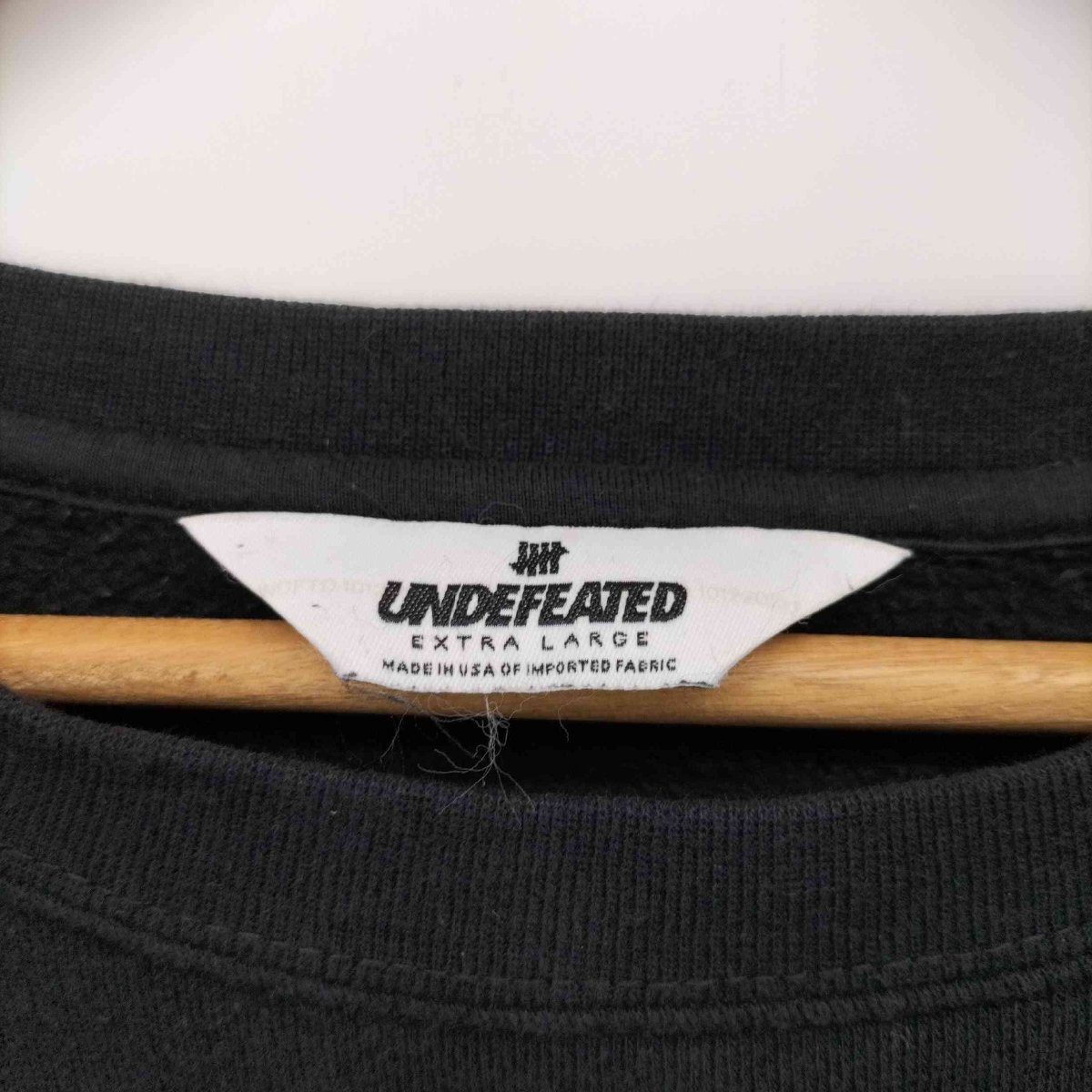 UNDEFEATED(アンディフィーテッド) マウンテン サンプリング プリント クルーネック スウェット 中古 古着 1048_画像6