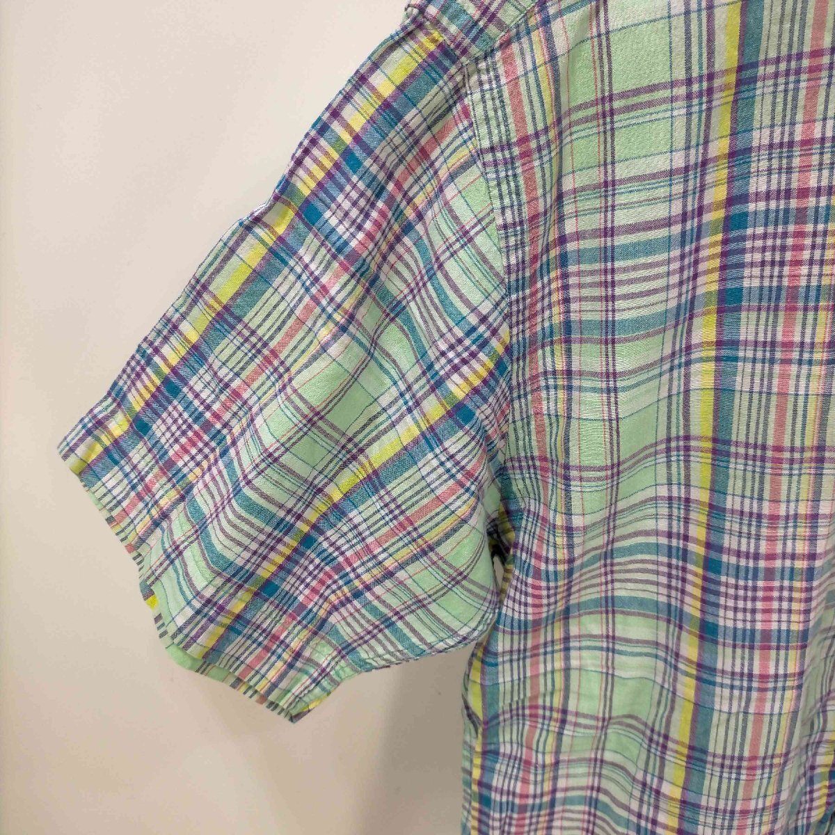 Polo by RALPH LAUREN(ポロバイラルフローレン) BDチェックシャツ メンズ 160 中古 古着 1053_画像5