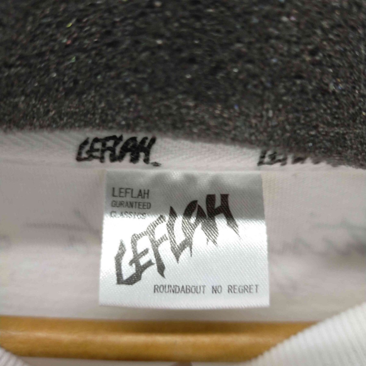 Leflah(レフラー) ファイヤーパターンロンT メンズ import：M 中古 古着 0205_画像6