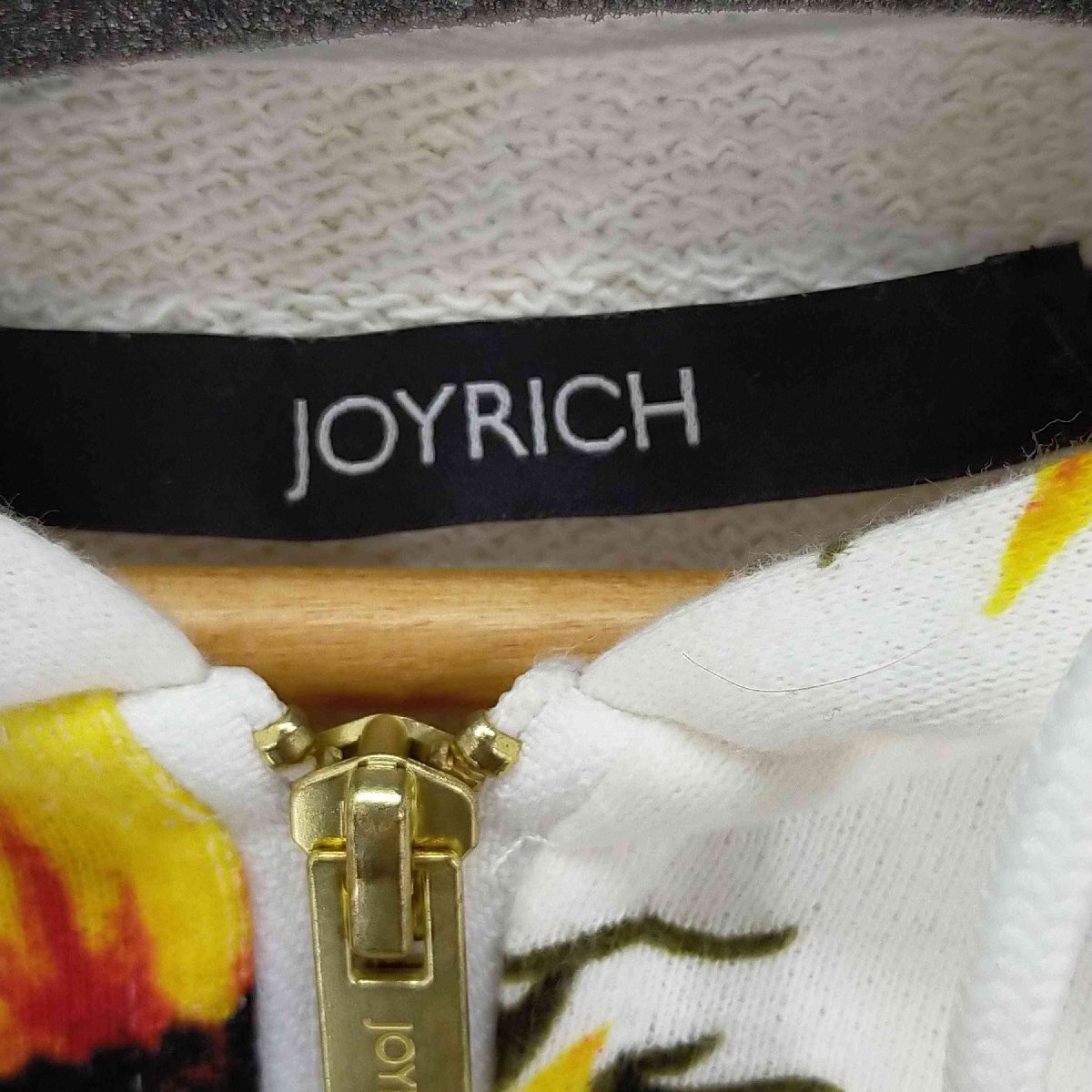 JOYRICH(ジョイリッチ) フラワーデザインジップパーカー メンズ import：L 中古 古着 0204_画像6