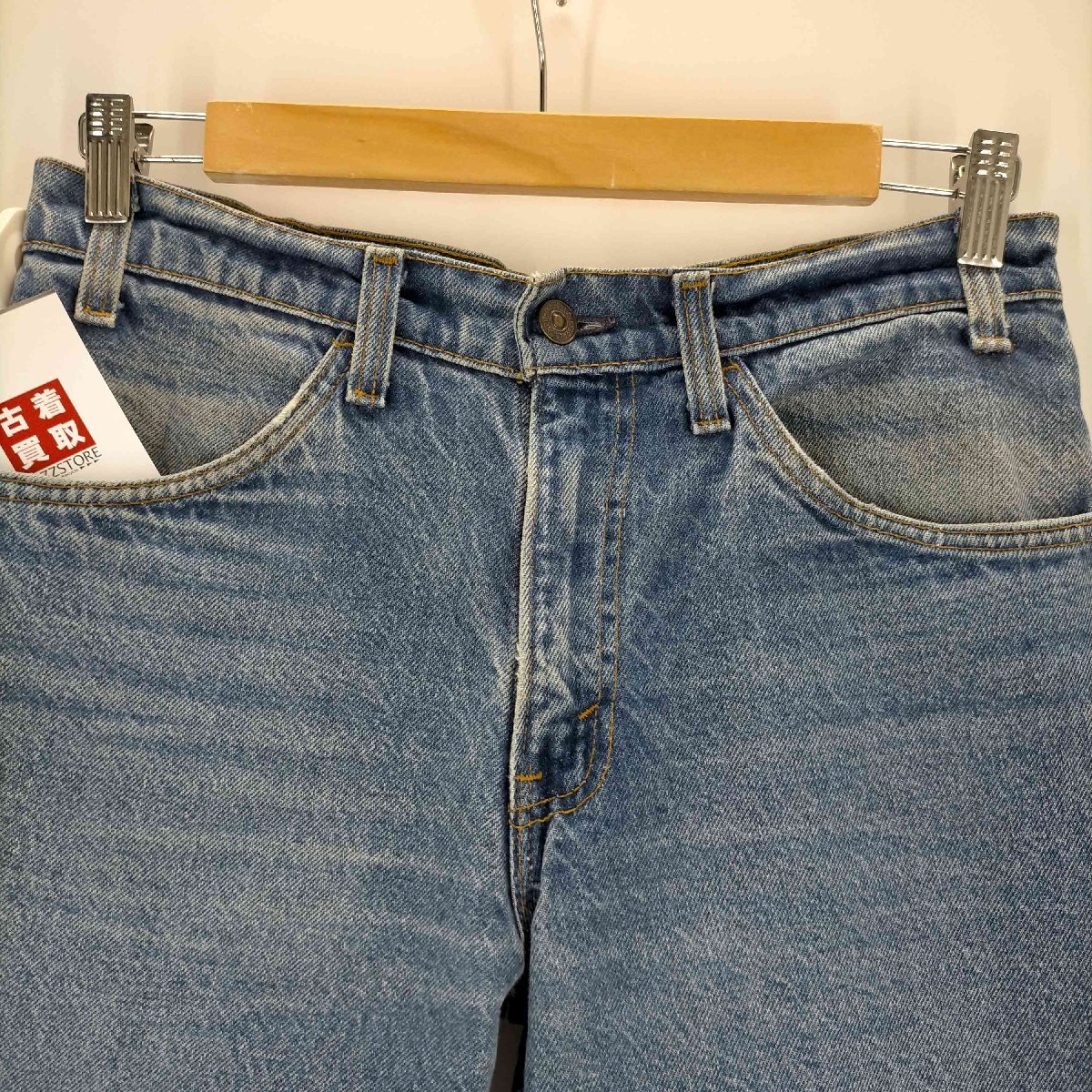 Levis(リーバイス) 80s USA製 684-0217 オレンジタブ ベルボトム メンズ 32X3 中古 古着 0705_画像3