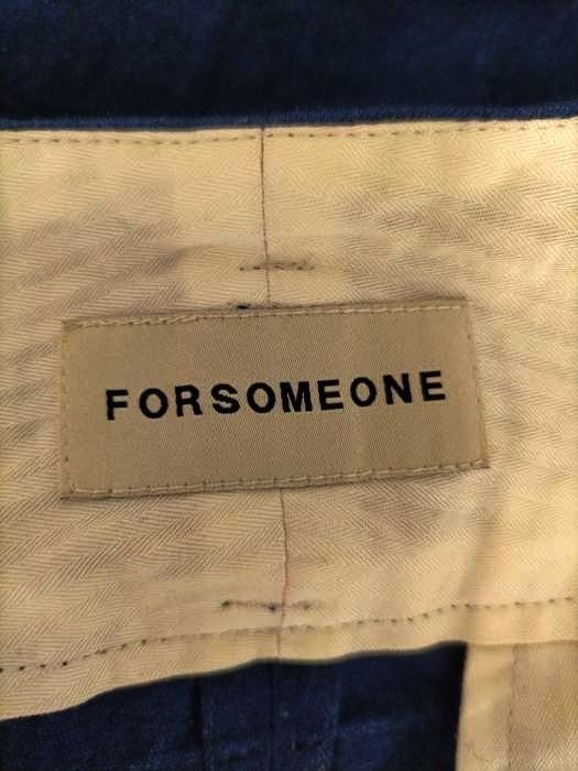 FORSOMEONE(フォーサムワン) ツータックパンツ メンズ JPN：48 中古 古着 0800_画像3