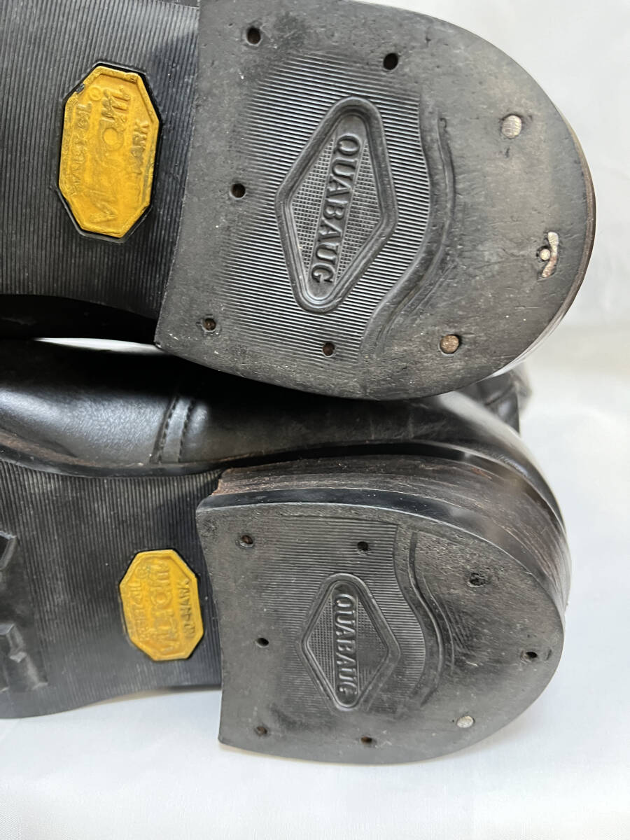 Engineers boots メーカー不明 サイズ８ハーフ レザー エンジニアブーツ ビブラムソール 27.0cm ユーズド品_画像9