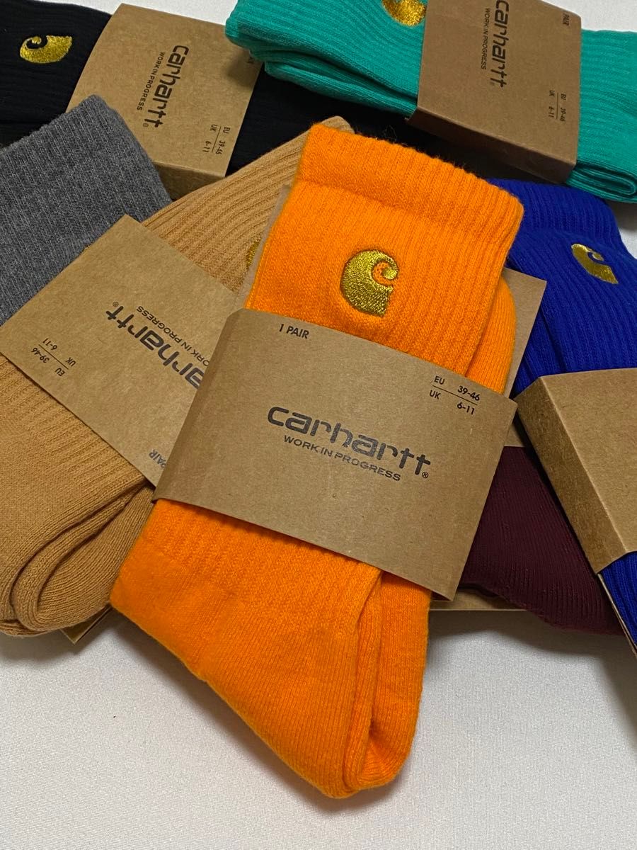 新品未使用　カーハートCarhartt ハイソックス　靴下　4セット販売　人気品