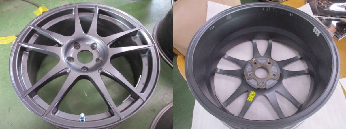 軽量♪ダンロップ ディレッツァ RSC♪17×7J +48♪PCD100♪プリウス/86/カローラツーリング/スポーツ/XV/エクシーガ/フォレスター/BRZ等_画像2