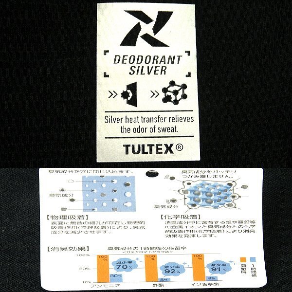 新品 タルテックス 撥水 UVカット ダンボール ニット パーカー M 黒 【2-3124_10】 TULTEX メンズ スウェット ジャージー スポーツ_画像10