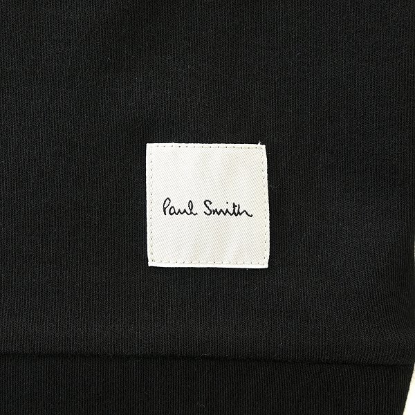 新品 ポールスミス アーティスト ストライプ ショルダー 長袖 Tシャツ M 黒 【I44030】 メンズ Paul Smith LOUNGEWEAR ロンT カットソー_画像8