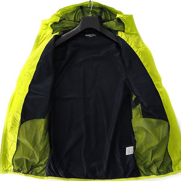  new goods Michiko London bai color hood blouson LL yellow green black [ML85-0003_65]MICHIKO LONDON mountain parka men's spring autumn jacket 