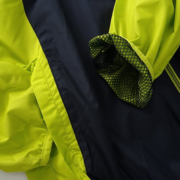  new goods Michiko London bai color hood blouson LL yellow green black [ML85-0003_65]MICHIKO LONDON mountain parka men's spring autumn jacket 