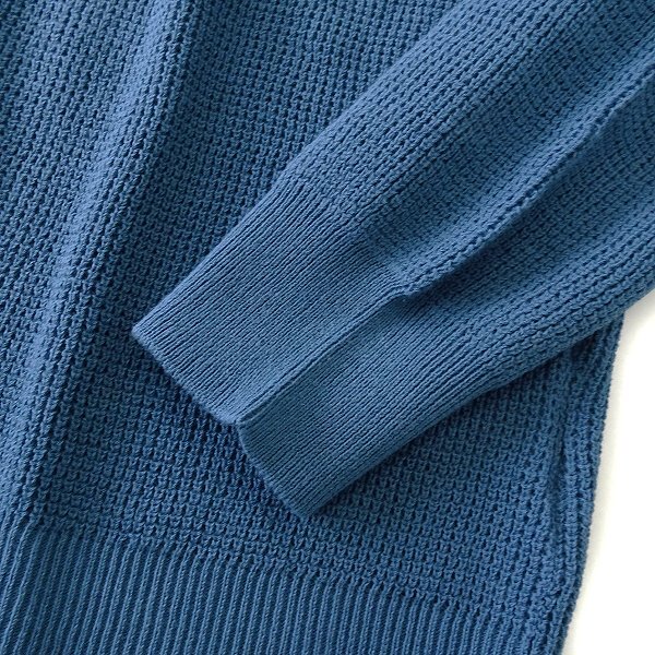  новый товар gim Aeropostale 12G Popcorn плетеный вязаный кардиган M синий [I54152] весна лето мужской AEROPOSTALE Jim свитер summer 