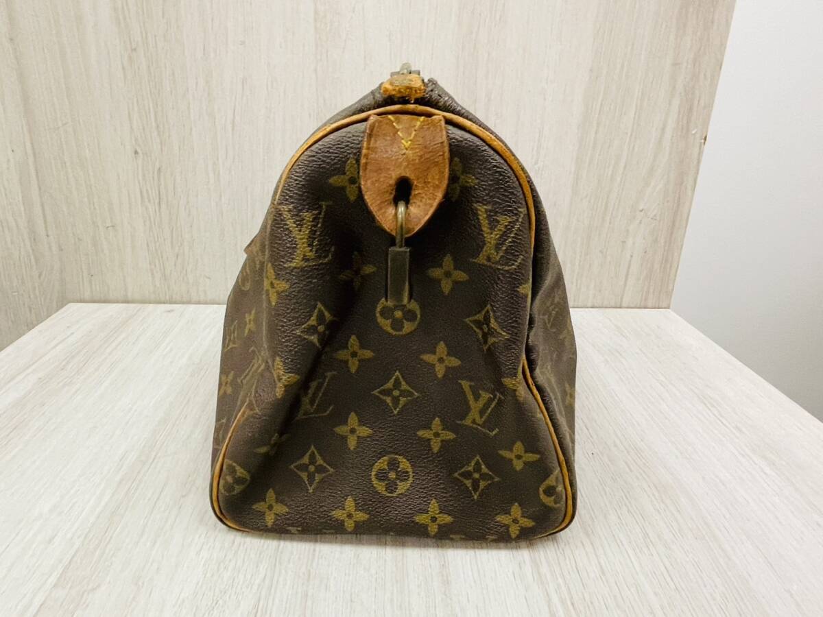 ルイヴィトン Louis Vuitton モノグラム スピーディ30 ハンドバッグ ミニボストンバッグ _画像4