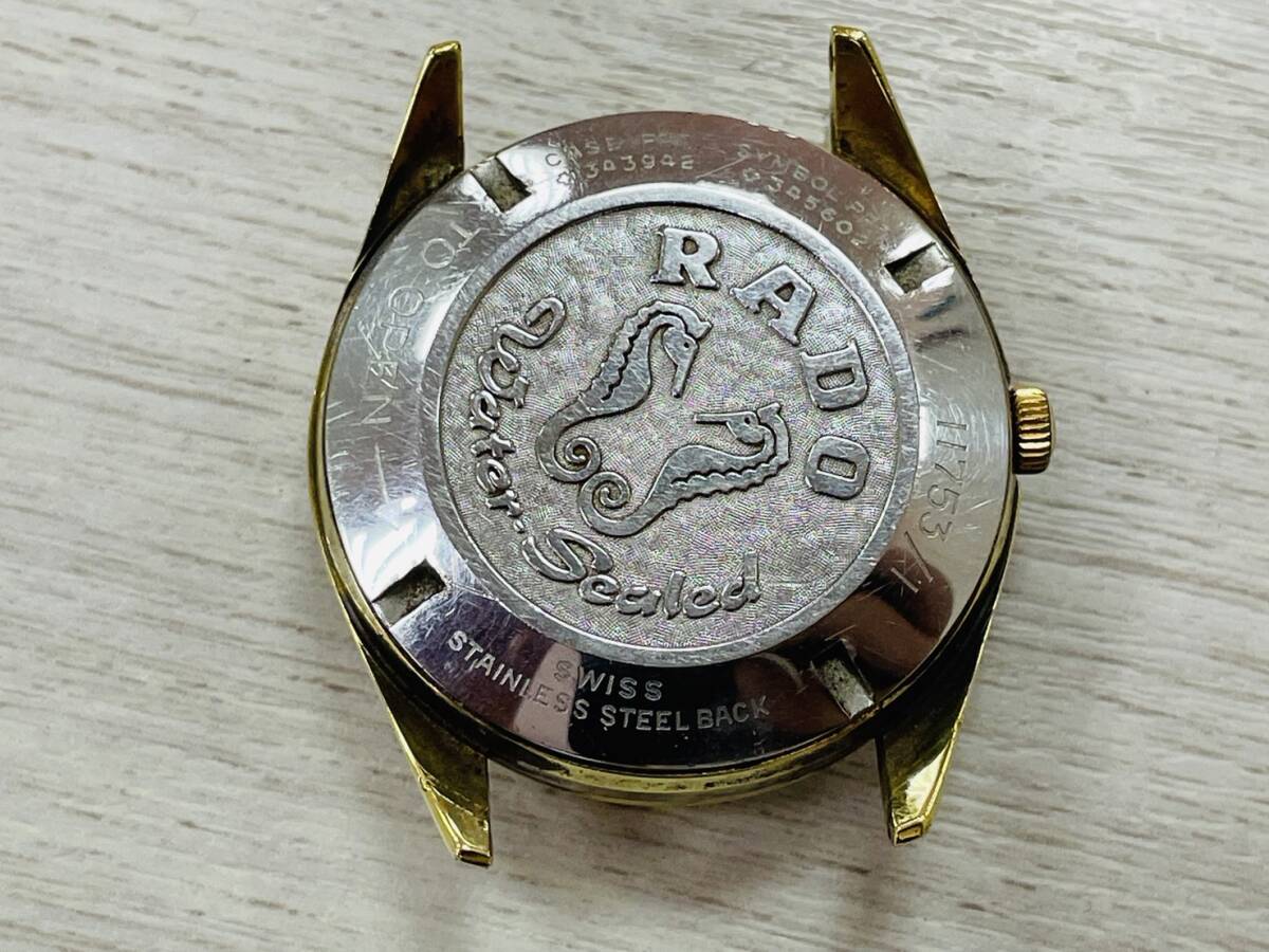 【稼働品】 RADO ラドー デイマスター daymaster ムーブメントのみ 11753 メンズ リューズ操作問題無_画像8