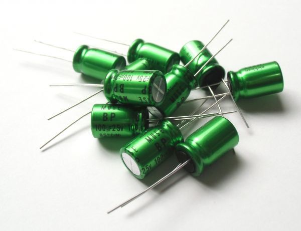 [10 piece ] ES 25V 100uF MUSE Nichicon * audio for less ultimate product production end goods 