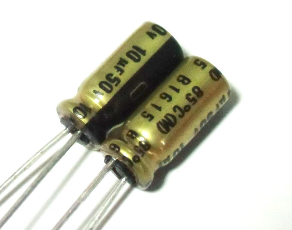 [10個] FG 50V 10uF Fine Gold ニチコン ★生産終了品の画像2