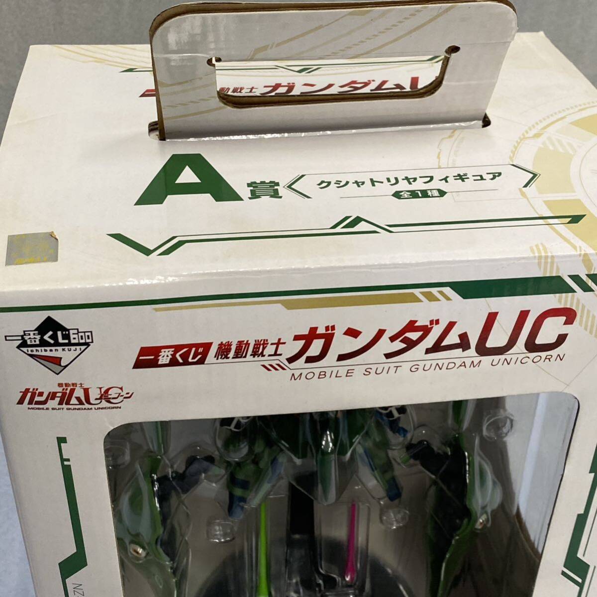 ★一番くじ A賞 クシャトリヤ フィギュア 機動戦士ガンダムUC ユニコーン バンプレスト 箱入の画像2