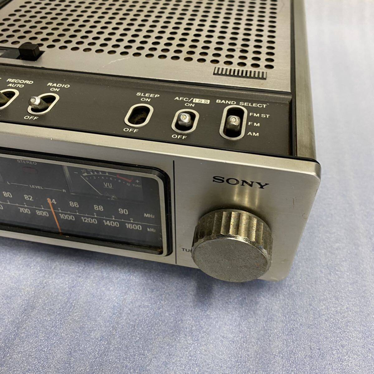 ★SONY ソニー CF-2700 カセット デンスケ STEREO CASSETTE CORDER ポータブルレコーダー カセットレコーダー ラジカセの画像4