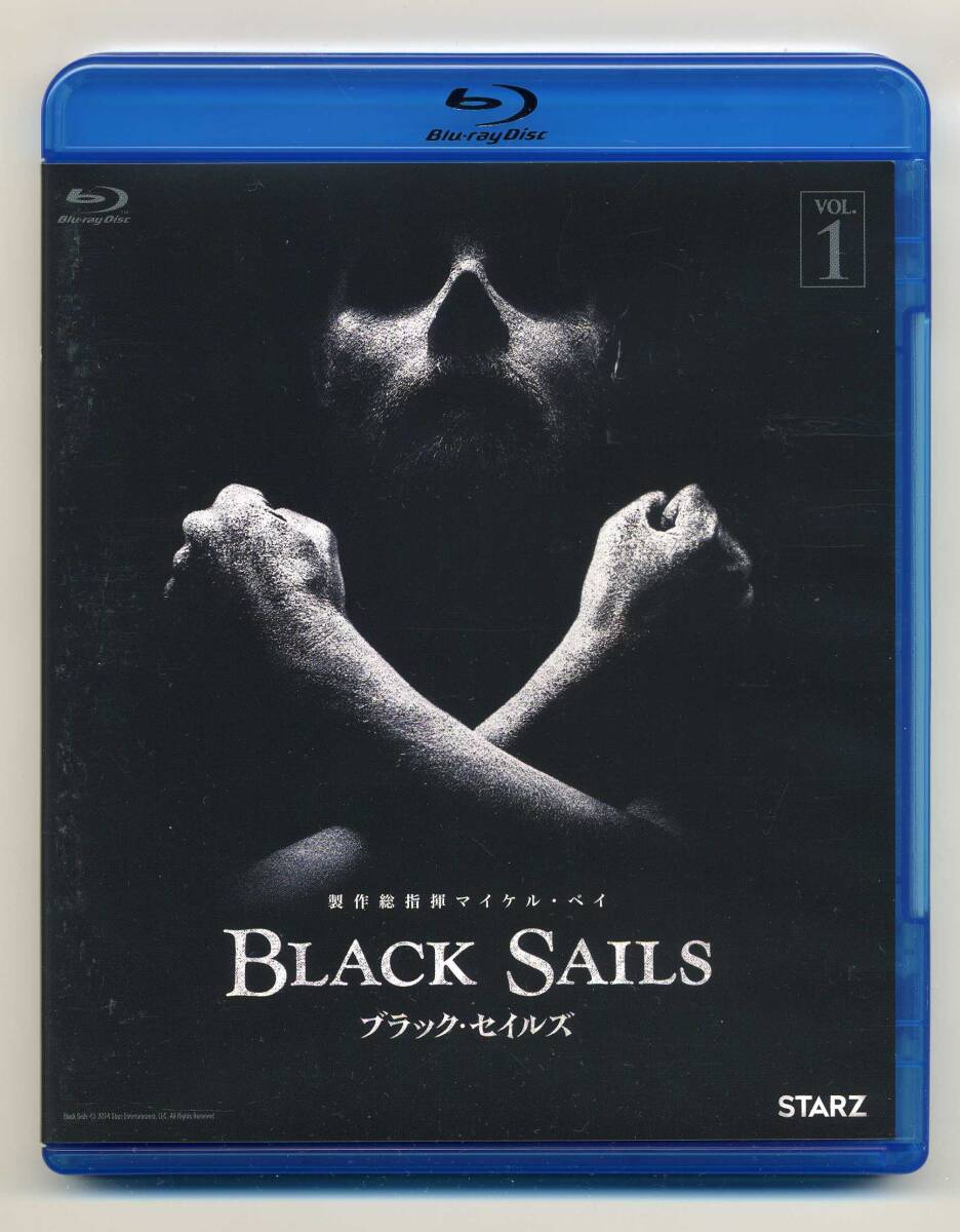 ブラック・セイルズ シーズン1 ブルーレイ BOX 日本版 この品は見本版です。BLACK SAILS SEASON 1 Blu-ray ファースト シーズン_Disc１のBlu-rayケースの表面です。