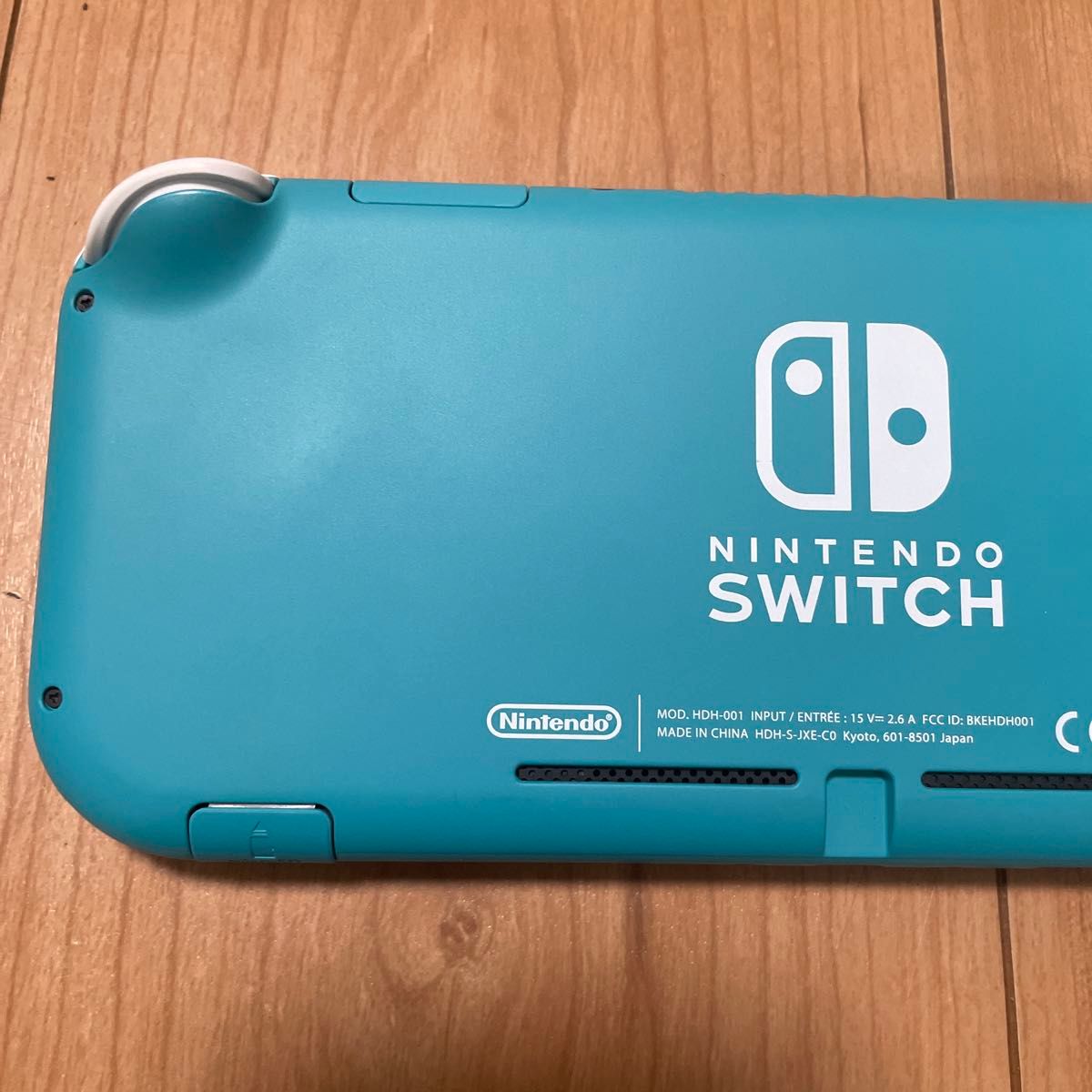 0603092【2020年製】 Nintendo Switch Lite ターコイズ　備品に欠品なし