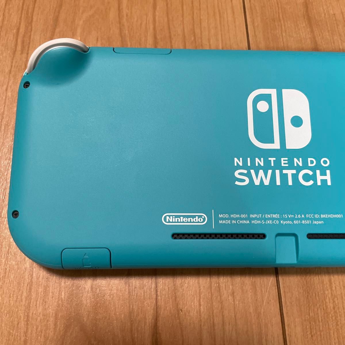 0603181【2019年製】 Nintendo Switch Lite ターコイズ　欠品なし