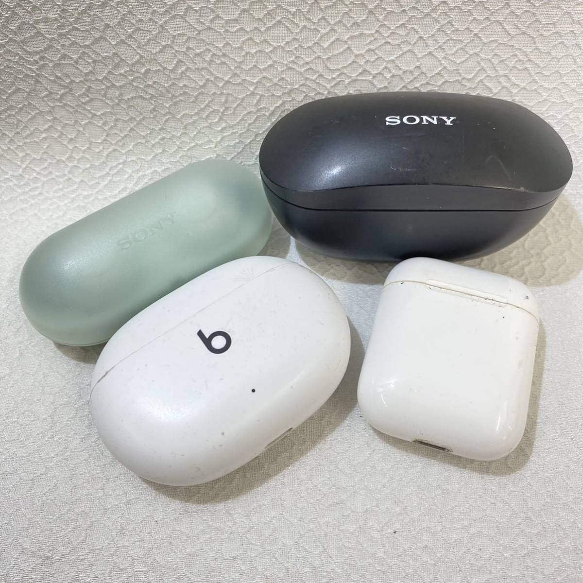 まとめ売り17個 ワイヤレスイヤホン AirPods SONY audio-technica Beats 多種メーカー 動作未確認 ②_画像2