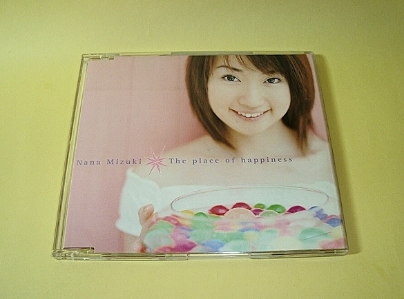 Yahoo!オークション   美品!水樹奈々シングルCDThe place of ha