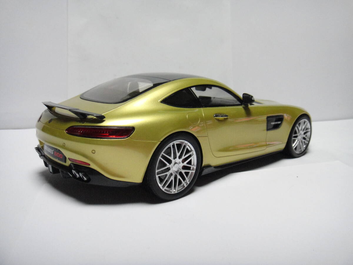 MINICHAMPS　1/18　ブラバス　600　メルセデスAMG　GT　S　ゴールド　ミニチャンプス　BRABUS　Mercedes-AMG_画像2