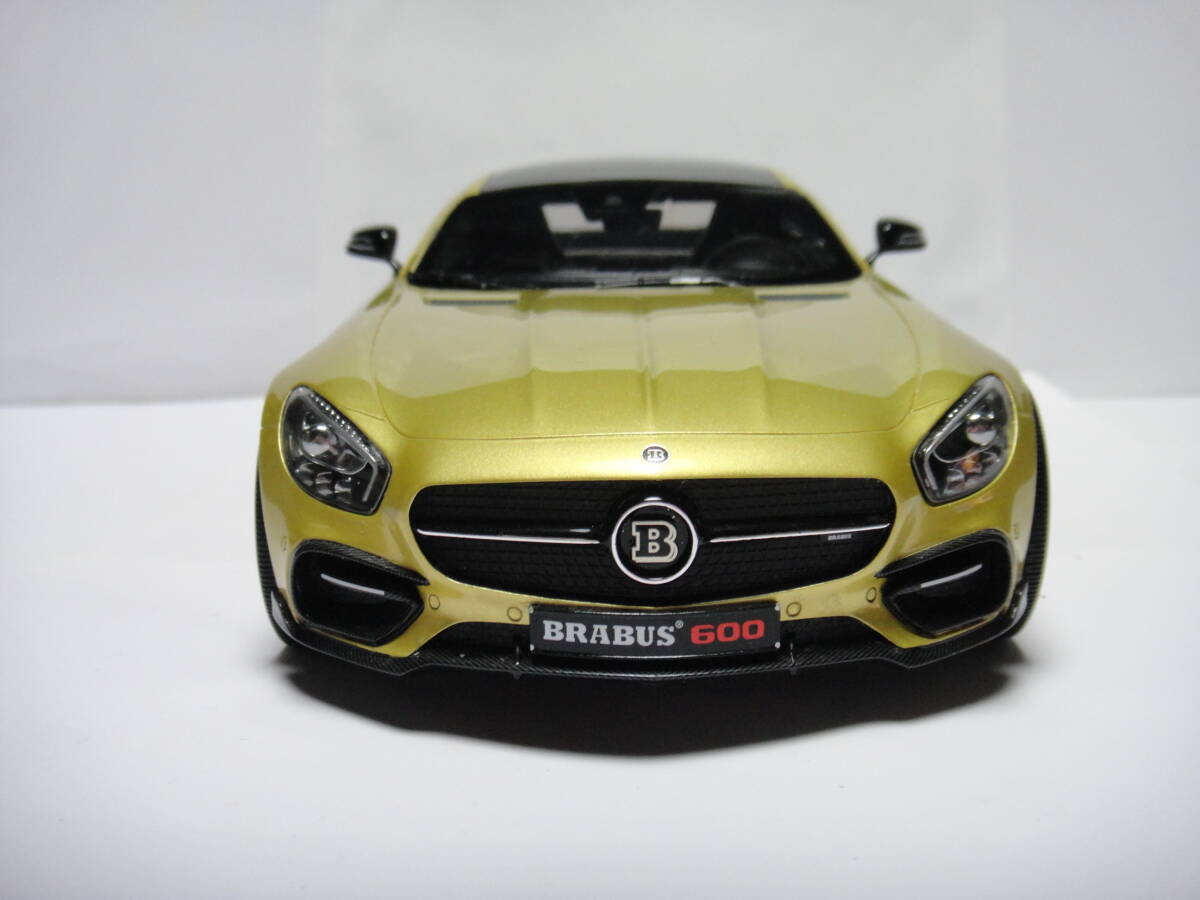 MINICHAMPS　1/18　ブラバス　600　メルセデスAMG　GT　S　ゴールド　ミニチャンプス　BRABUS　Mercedes-AMG_画像3