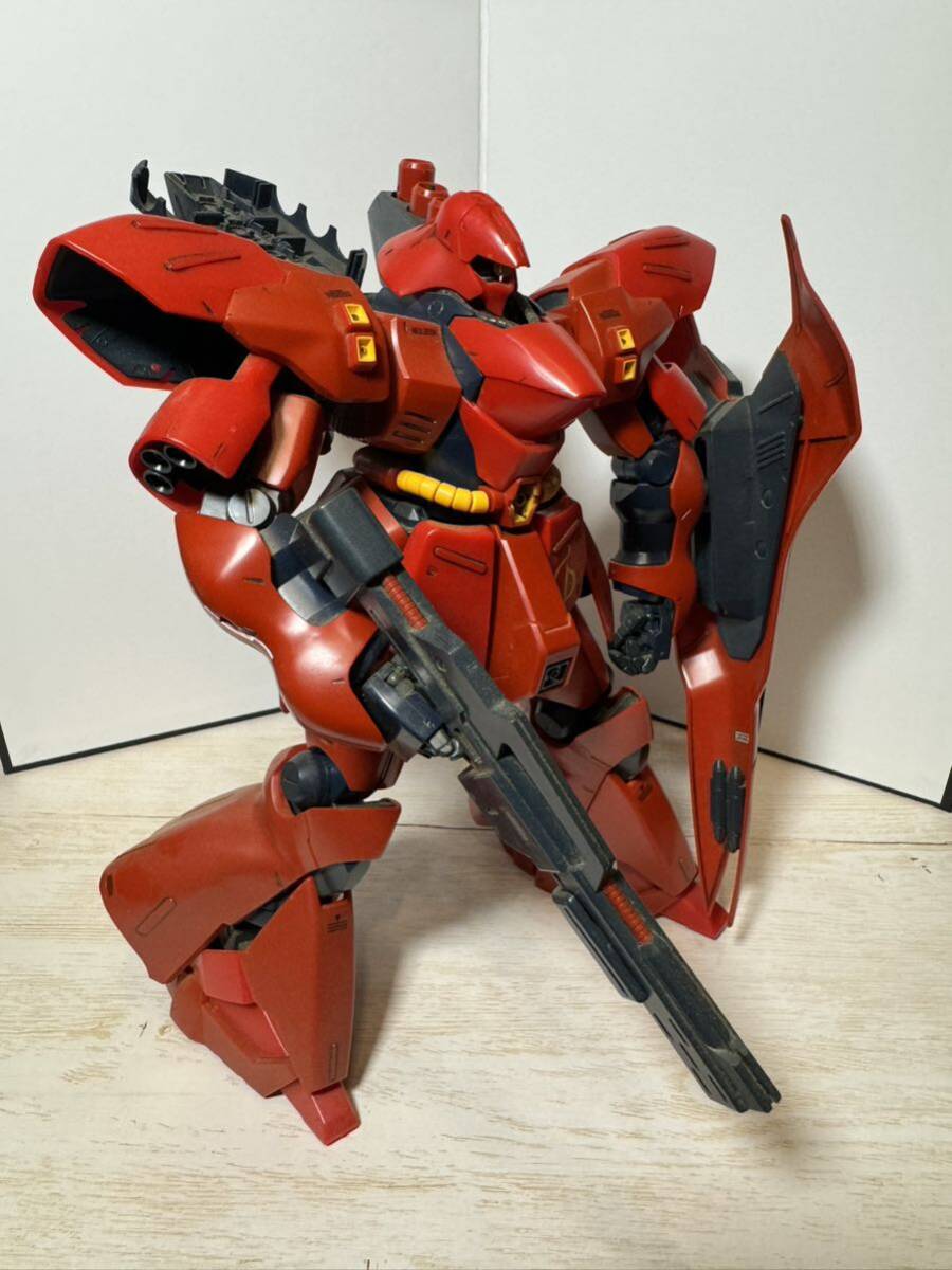 ガンプラ 完成品 サザビー MG 1/100 組立済み ジャンク品 プラモデル ガンダム バンダイ 部品取り【1円スタート】_画像2